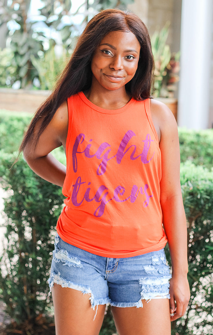 Fight Tigers Legend Open Back Tank