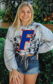 The Florida Endzone Cropped Pullover