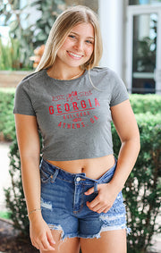 The Georgia Classic Fitted Crop Top