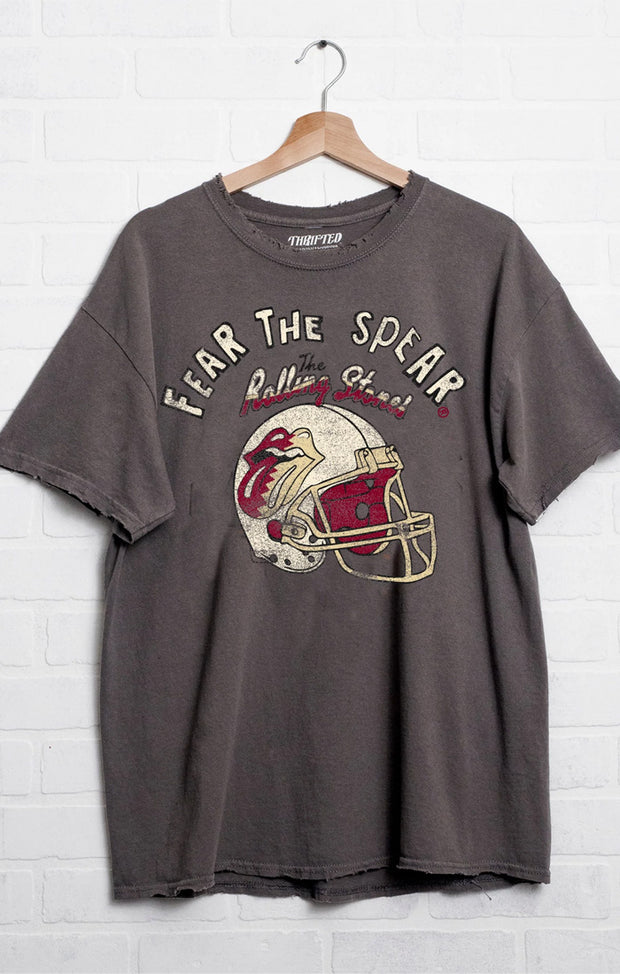 The Helmet Lick Thrifted Tee (FSU x Rolling Stones)