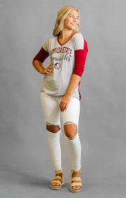 Florida State Meet Your Match V-Neck Tee