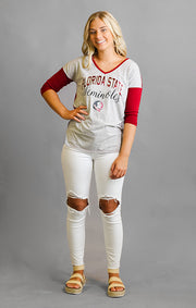 Florida State Meet Your Match V-Neck Tee