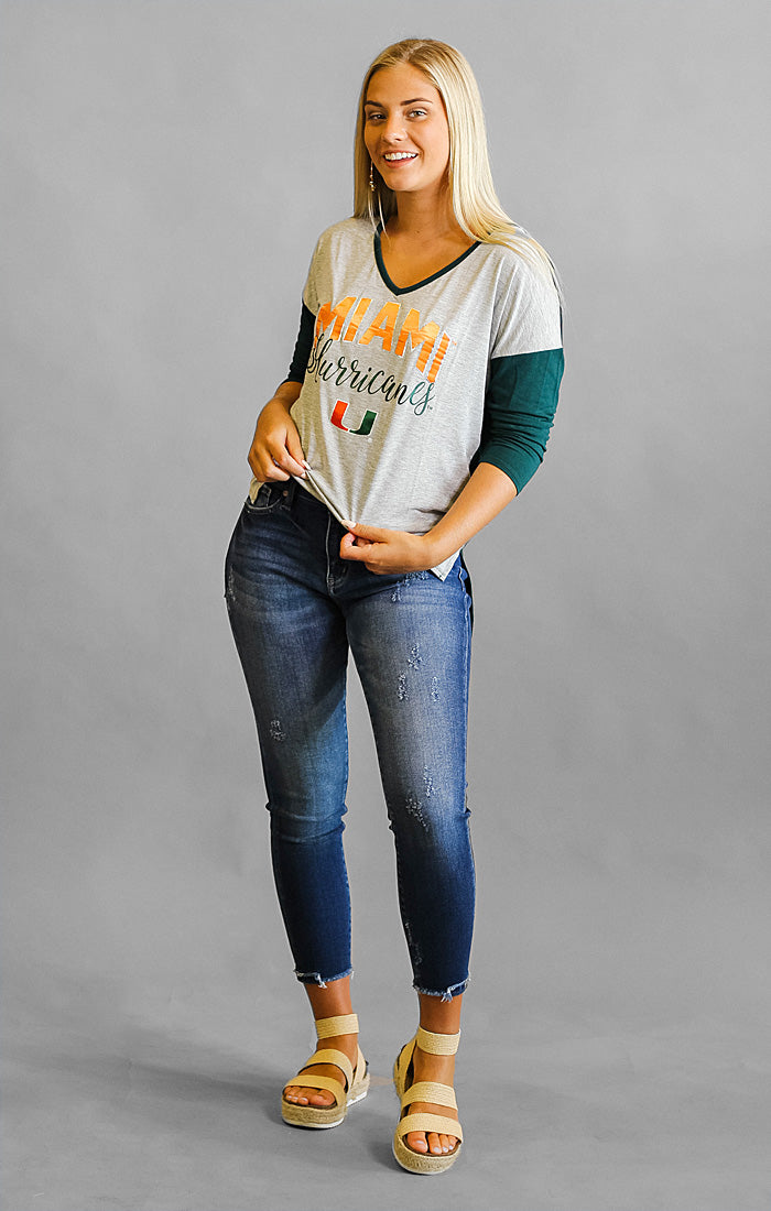 Miami Meet Your Match V-Neck Tee