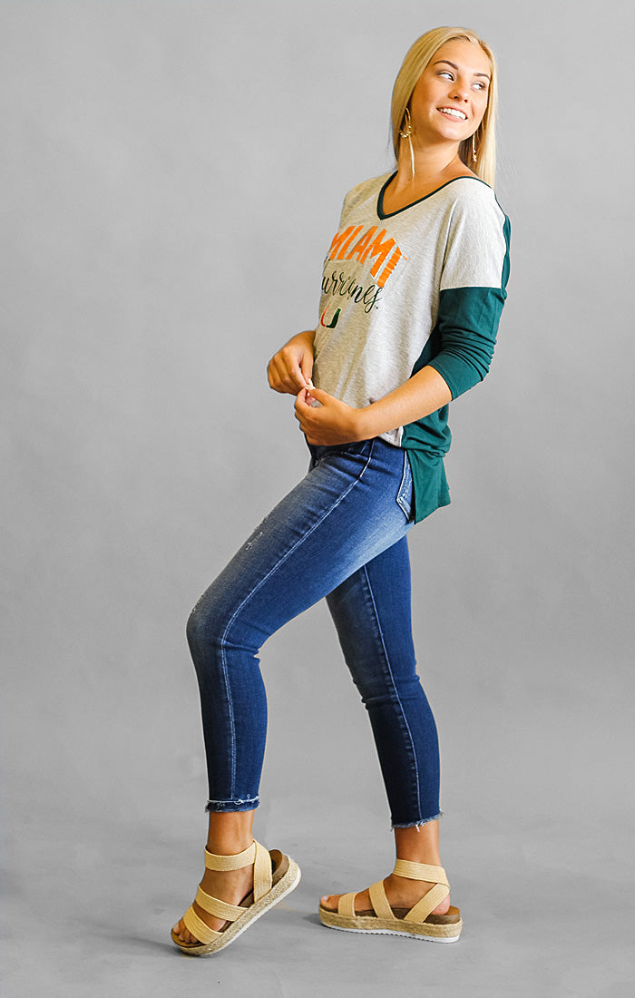 Miami Meet Your Match V-Neck Tee