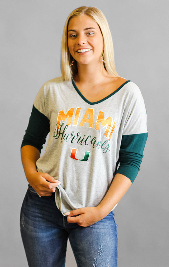 Miami Meet Your Match V-Neck Tee