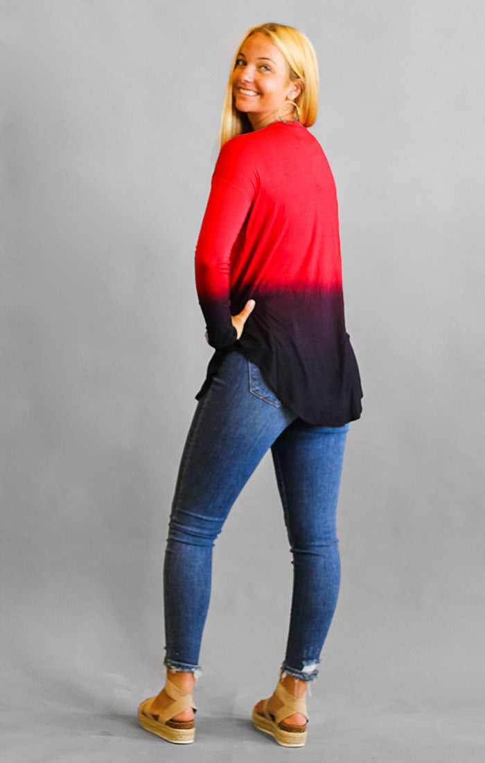 Ohio State Own it in Ombre Tunic