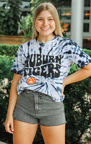 The Auburn "Psychedelic" Tie-Dye Tee