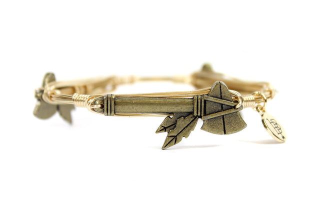 Bourbon and Boweties - Tomahawk Chop Bangle Jewelry Bourbon and Boweties - Bows and Arrows FSU Seminoles and UF Gators Women's Game Day Dresses and Apparel (6648352641)