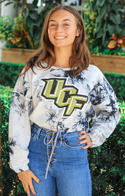 The UCF Endzone Cropped Pullover